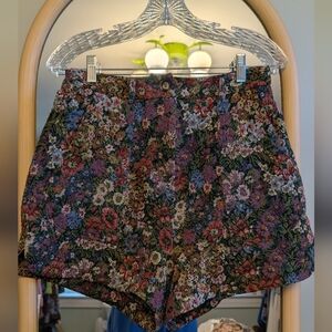 Frnch Floral Shorts